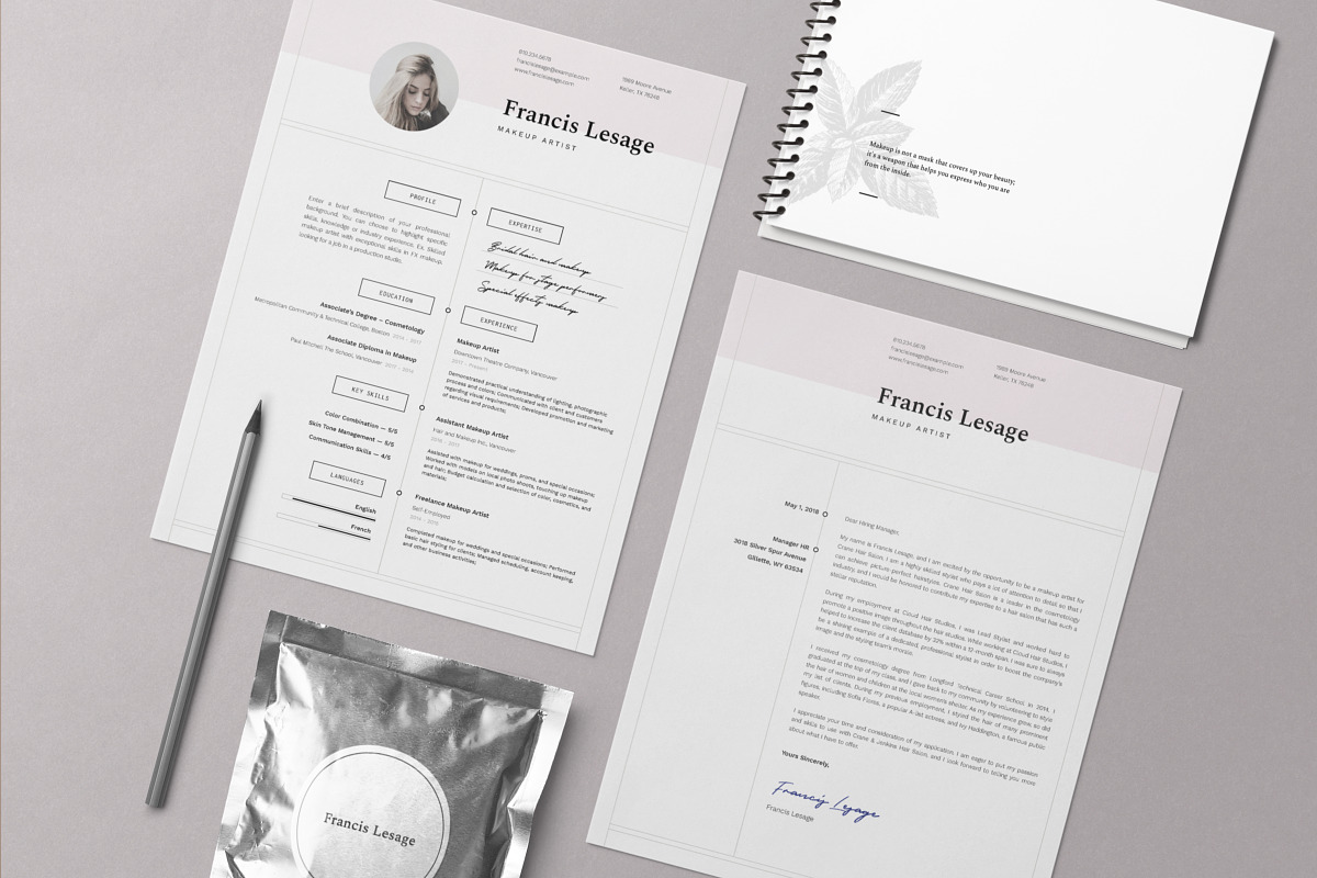 Resume Template • Francis, a Resume Template by Botanica Paperie (Photo 3 of 4)