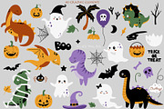 Boo DINO Halloween collection, a Seasonal Illustration by owlasya (Thumbnail 5 of 10)