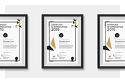 Modern Certificate, a Stationery Template by silukEight (Thumbnail 5 of 7)