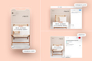 Blog & News Room Instagram CANVA PS, a Social Media Template by Eviory (Thumbnail 5 of 26)