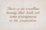 De Lesa Paquetts Classic Script Font, a Script Font by Maulana Creative (Thumbnail 2 of 7)