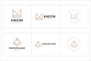300 Geometric Premade Logo Bundle, a Branding & Logo Template by XpertgraphicD (Thumbnail 54 of 63)