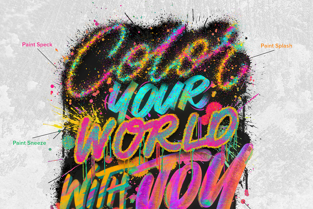 Graffiti Lettering Brush Toolbox, a Brush Add-On by Nico-Ng (Photo 6 of 20)