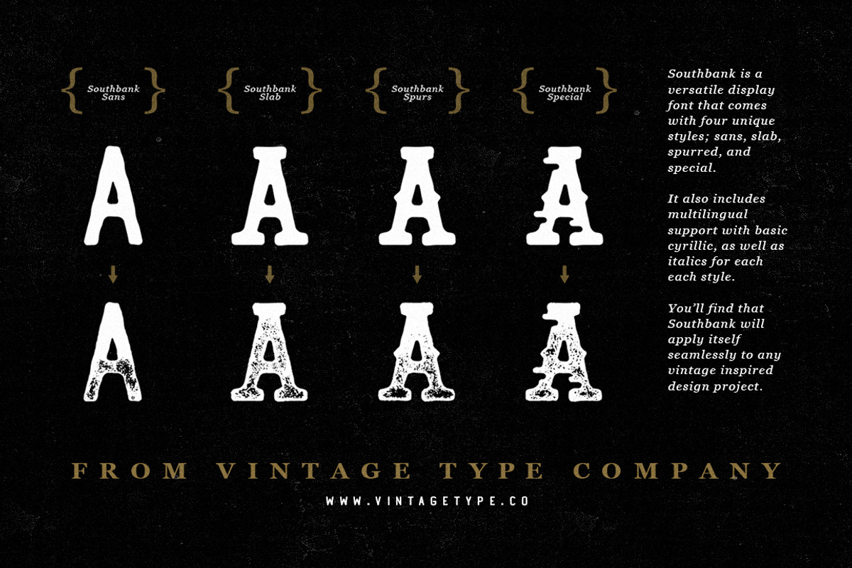 Southbank Display Font preview 2