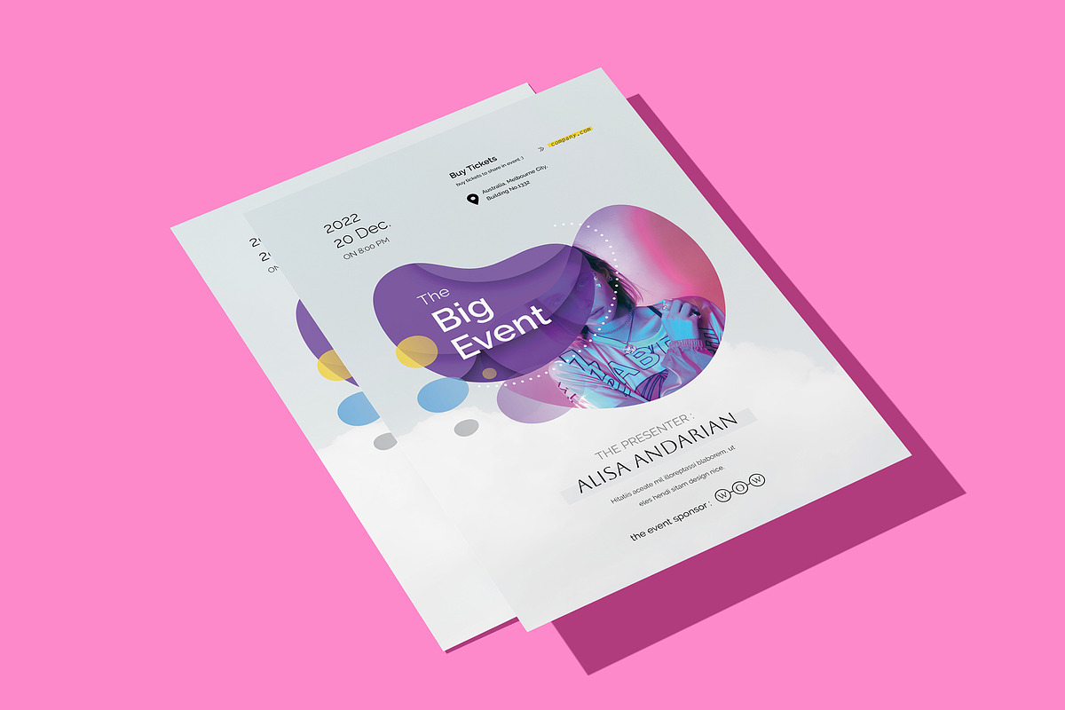 Event Flyer, a Flyer Template by WOWPro