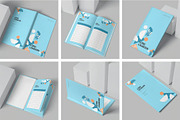 Long Rectangle Book Mockups, a Product Mockup by megostudi0 (Thumbnail 1 of 8)