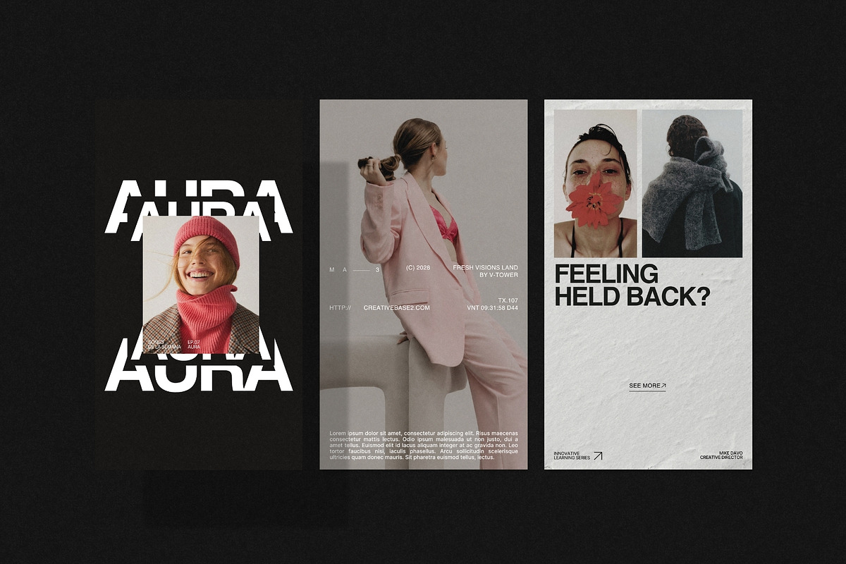 ZEVR | Instagram STORIES Bundle, a Social Media Template by Crafted Pixel (Photo 4 of 10)