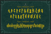 Bathory - Blackletter font, a Blackletter Font by Brightone (Thumbnail 2 of 6)