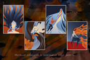 The Gods and Myths vector set, an Illustration by Bcute Design (Thumbnail 4 of 10)