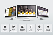 Law Firm PowerPoint Template, a Presentation Template by GraphicStan (Thumbnail 2 of 8)