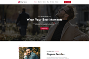 Silky-Fabric Textile Elementor Kit, a WordPress Template by Techeshta Solutions (Thumbnail 2 of 6)