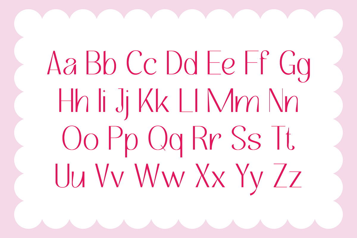 Jasmeena - Elegant Sans Serif Font, a Sans Serif Font by Pikgura (Photo 2 of 7)