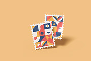 Postage Stamp Mockup, a Product Mockup by FathirMarz (Thumbnail 4 of 10)