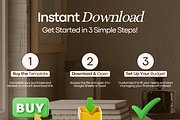 Google Sheets Budget & Bill Tracker, a Templates & Theme by vitalinagerman (Thumbnail 8 of 10)