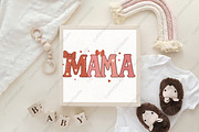 Mama Valentine Day Love Bow Letter, an Illustration by CraftArtStudio (Thumbnail 4 of 4)
