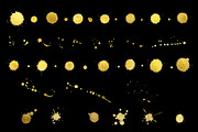 Golden textures, washes & splashes, a Texture Graphic by marie dricot (Thumbnail 3 of 12)
