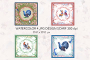 Watercolor forest birds., an Illustration by lilisavelieva (Thumbnail 4 of 5)
