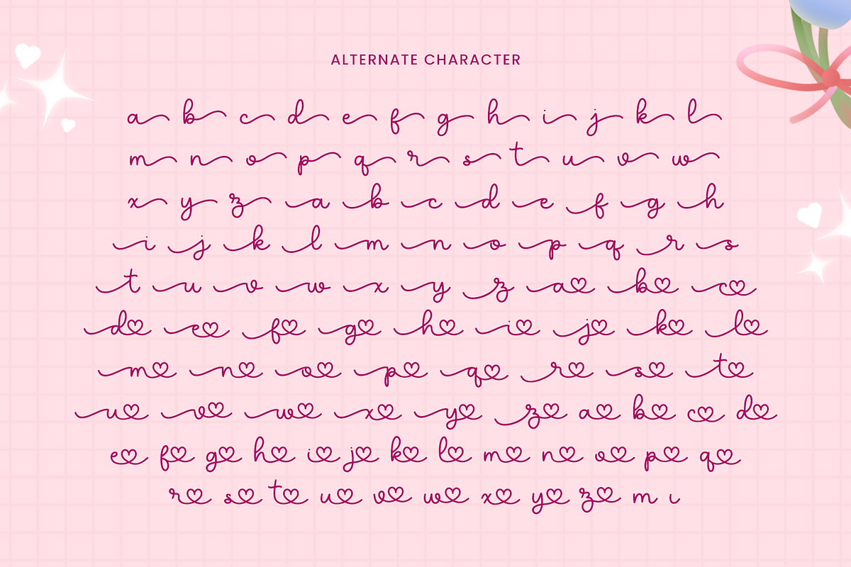 My Heart - Valentine Font, a Blackletter Font by Mozatype (Photo 5 of 8)