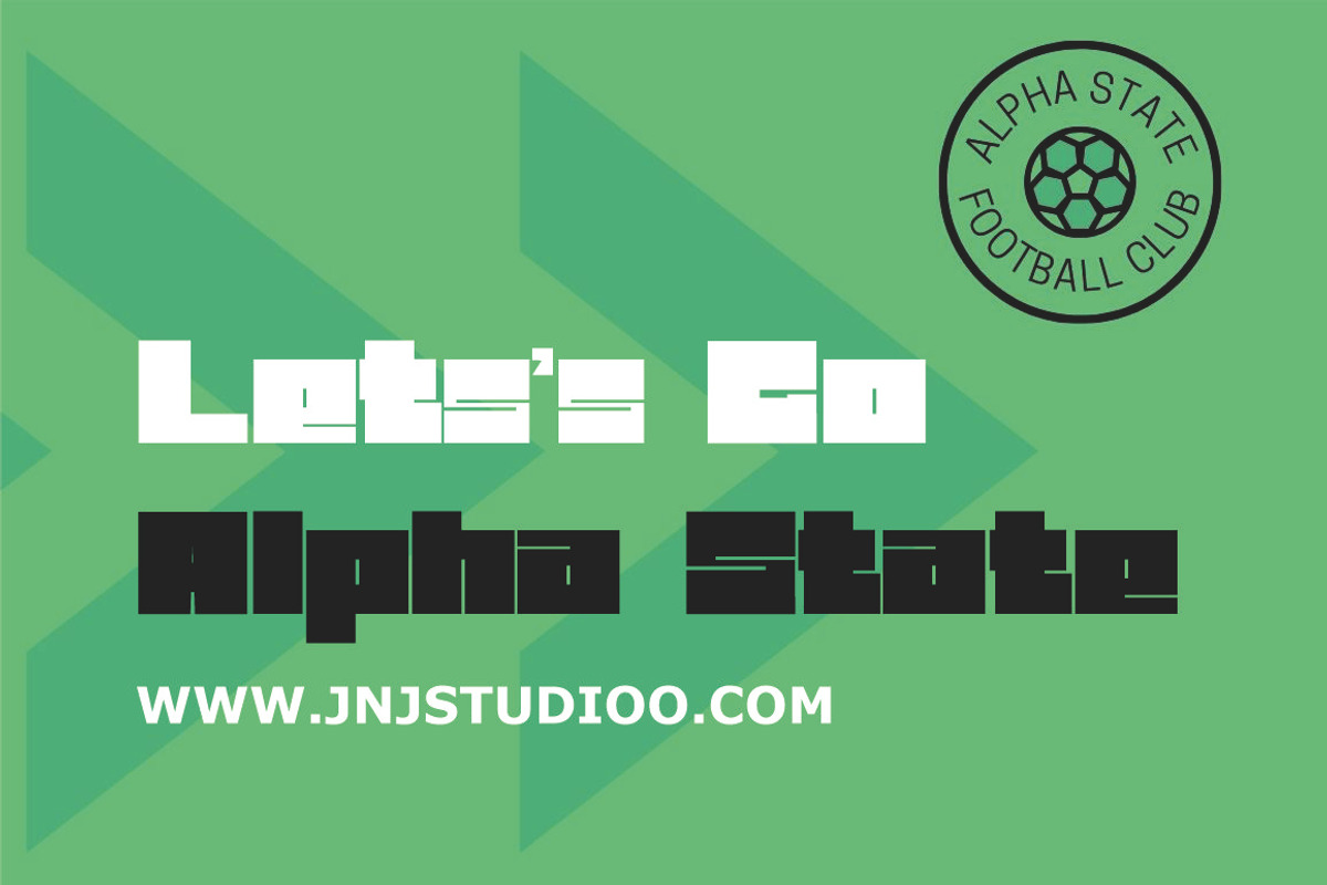 Redball Font Bold, a Sans Serif Font by JNJ Studio (Photo 7 of 11)