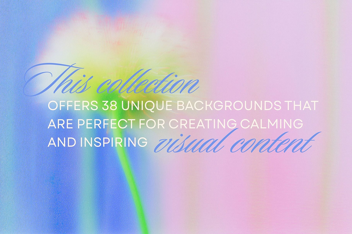 Blurred Floral Ethereal Backgrounds, a Background Graphic by Anzhelika (Photo 6 of 9)