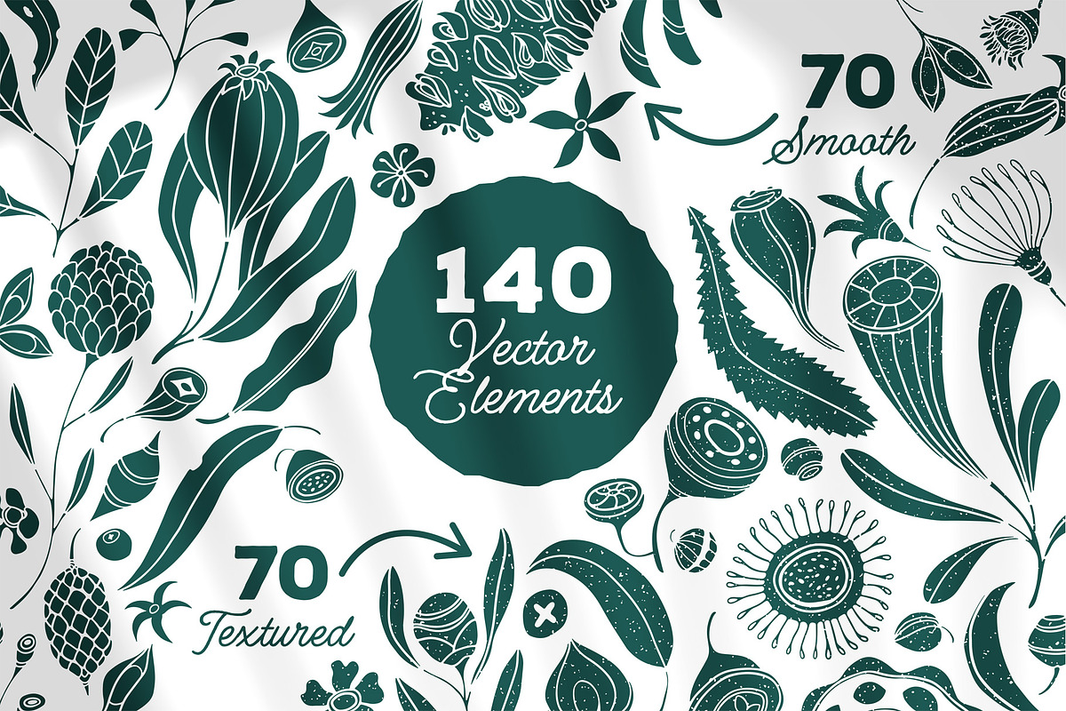 Australian Botanicals 4 in 1 Bundle, a Decorative Illustration by rouxsupplyco (Photo 16 of 25)
