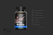 Bottle Soft Gel Capsules Mockup, a Product Mockup by Reformer Mockup (Thumbnail 3 of 6)