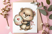 Whimsical Easter Beaver Clipart, an Illustration by RobertsArt (Thumbnail 5 of 5)