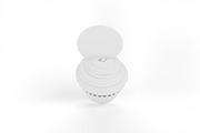 Cartoon I Heart Mom Cupcake Mockup, a Merchandise Mockup by Qaleb Studio (Thumbnail 2 of 2)