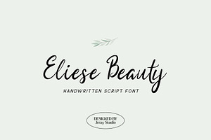 Eliese Beauty Font