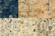 Steampunk Catalog Textures, a Texture Illustration by DreamPrint404 (Thumbnail 4 of 5)