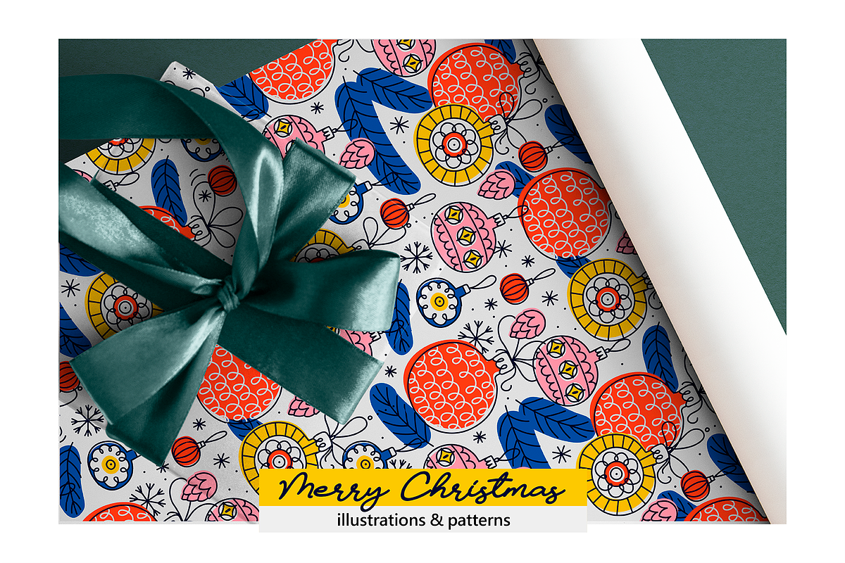 Christmas doodles, an Illustration by Nastya Tkachova (Photo 7 of 8)