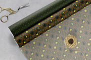 Emerald Gothic Halloween Pattern Set, a Pattern Graphic by Oksana Dovhopol Art (Thumbnail 2 of 10)