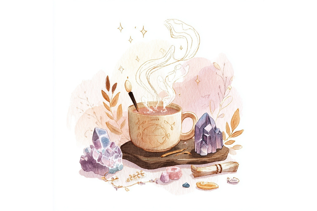 Prompt Watercolor Coffee Clipart, a Decorative Illustration by Creative design (Photo 7 of 7)