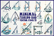 Minimal Fishing Rod, an Object Graphic by yasushie (Thumbnail 1 of 16)