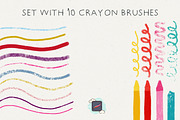 The Procreate Crayon Box, a Brush Add-On by Just Bia (Thumbnail 2 of 5)