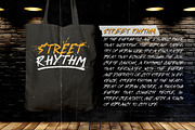 Street Rhythm Marker Graffiti Y2k Di, a Blackletter Font by dansdesign (Thumbnail 8 of 9)