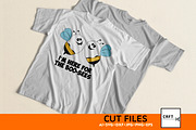 Halloween Boo Bees Bundle 10 Designs, an Illustration by LaserCutano (Thumbnail 6 of 8)
