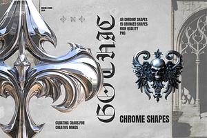 Gothic Chrome Shapes