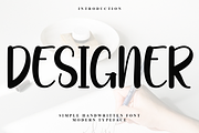 Designer, a Script Font by FreshTypeINK (Thumbnail 1 of 7)