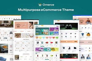 Multipurpose eCommerce Online Store, an UI Kit Template by Lumina_ui_ux202