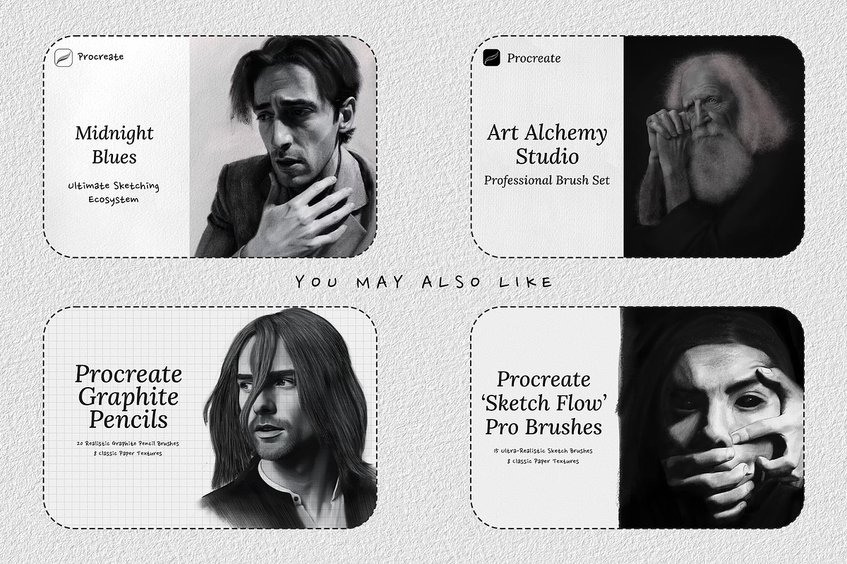 Procreate Inkwell Duo, a Brush Add-On by Brush Moment (Photo 11 of 12)
