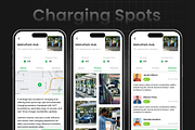 Nearby Chargin finder app DeliCharge, an UI Kit Template by Opus LabWorks (Thumbnail 2 of 7)