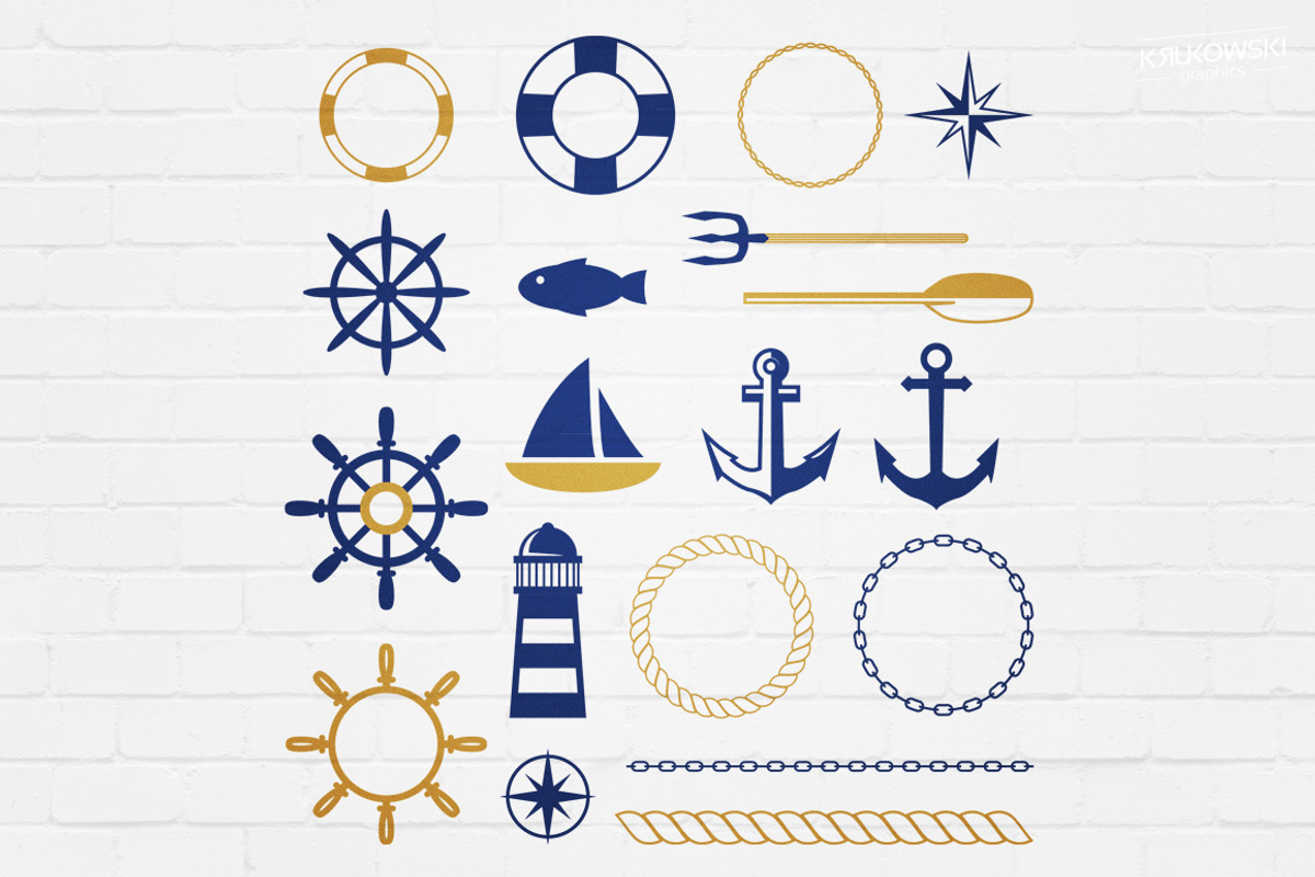 Sea Marine Badges Logos, a Branding & Logo Template by Krukowski Graphics (Photo 5 of 5)