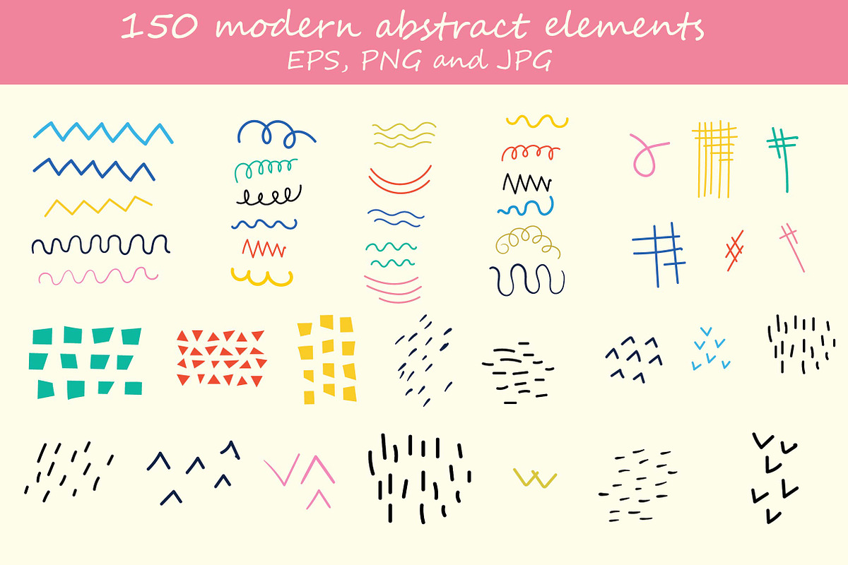 150+ Abstract graphic illustrations, a Decorative Illustration by Virinaflora (Photo 7 of 15)