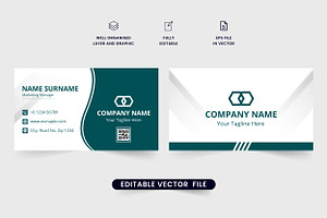 Professional Business Card Vector