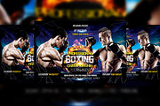 Boxing Night Flyer Template, a Flyer Template by Basez Flyers (Thumbnail 2 of 4)