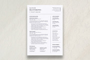 Resume, a Resume Template by DesignDevisers (Thumbnail 2 of 10)