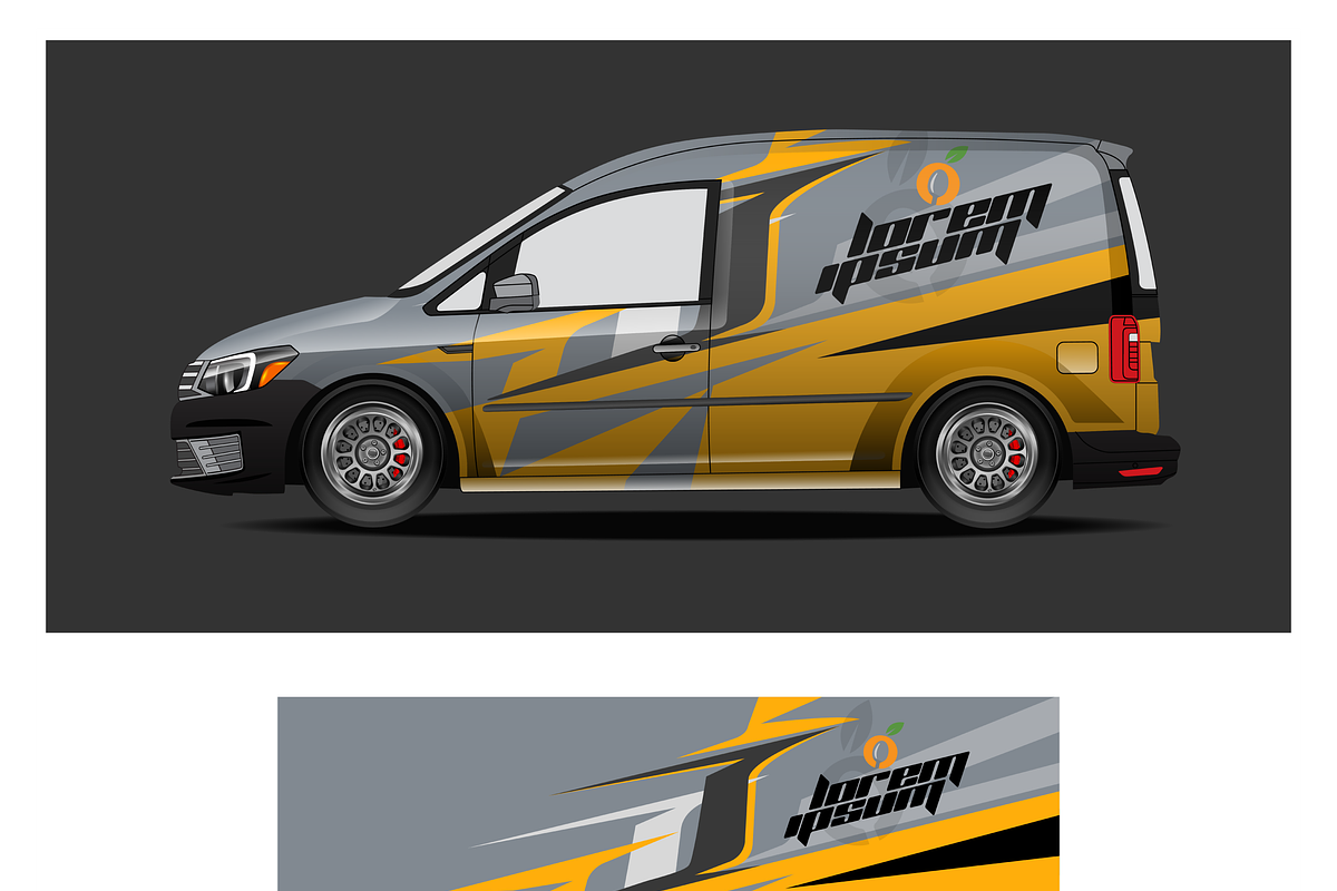 Vibrant Trailer Wrap Design, a Transportation Illustration by CarWrap design (Photo 1 of 4)