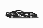 Black Sport Car Silhouette, an Illustration by BIPLOB EXPERT (Thumbnail 12 of 13)