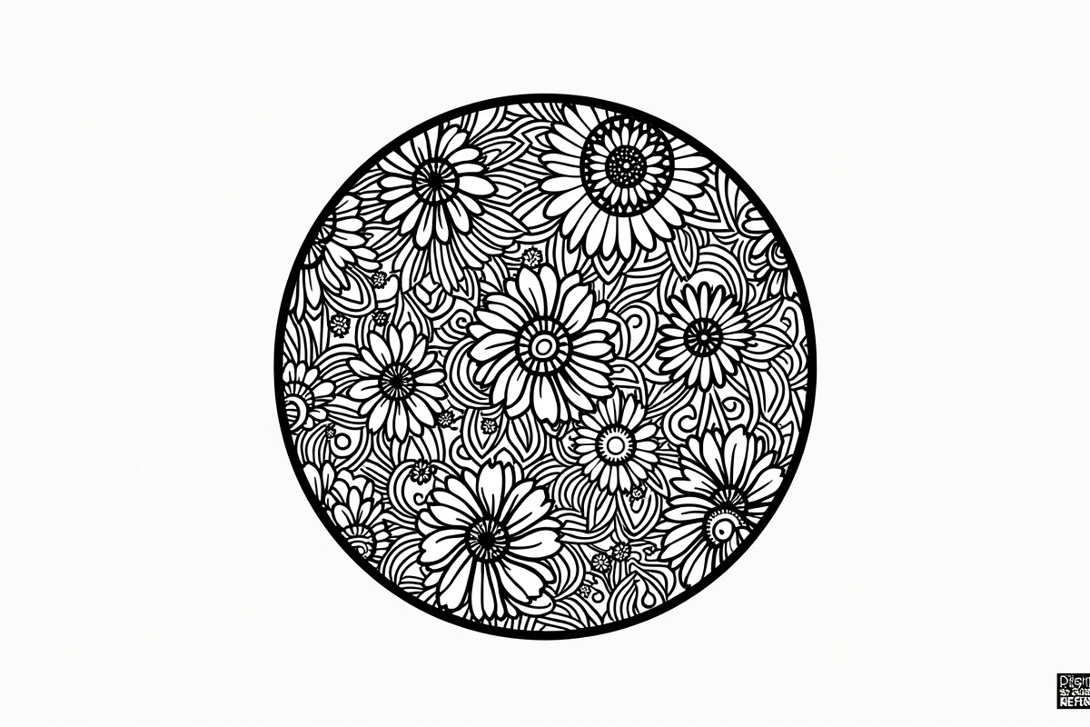 Decorative Mandala Vector Designs, an Illustration by jahid234 (Photo 9 of 9)